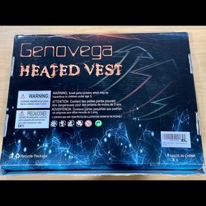 Genovega Heated Vest Unisex, Size  XL Brand New ( Open Box ) sealed.
